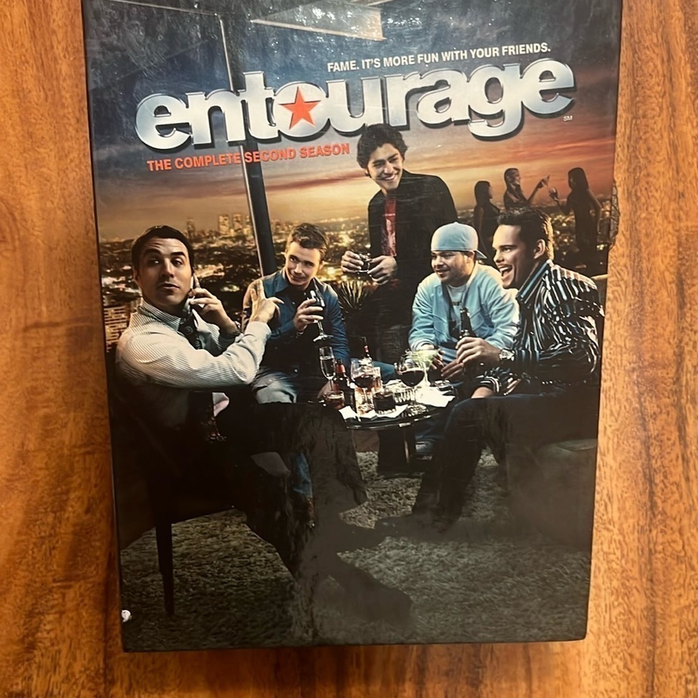 Entourage  2ª Season Complete 3 DVD set - Like New!